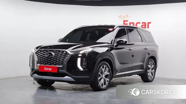 Hyundai Palisade 2022 Черный из Кореи