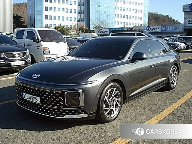 Hyundai Grandeur Hybrid (GN7) 2023 Серый из Кореи