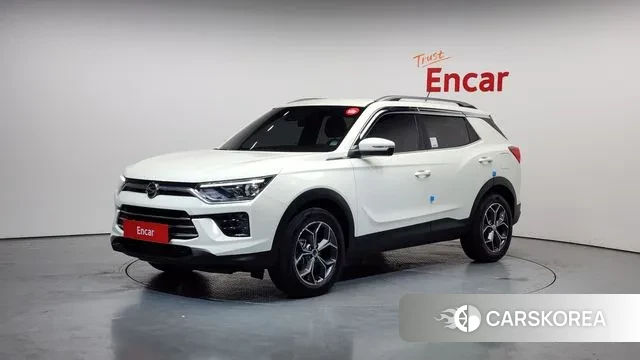 Ssangyong Beautiful Korando 2021 Белый из Кореи