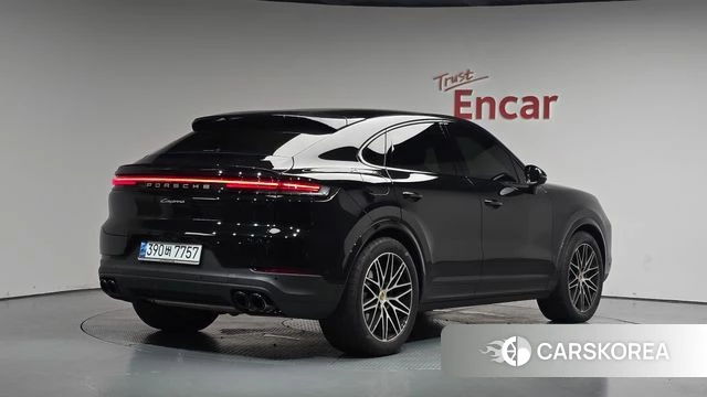 Porsche Cayenne (PO536) 2024 Черный из Кореи