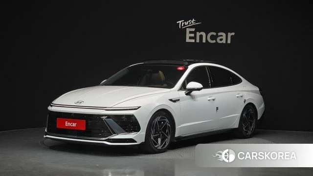 Hyundai Sonata D Edge (DN8) 2023 Белый из Кореи