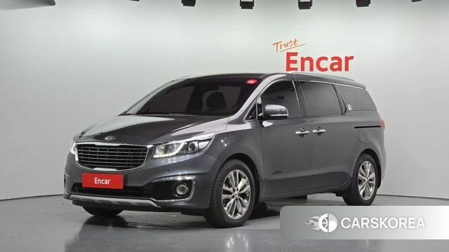 Kia All New Carnival 2018 Серый из Кореи