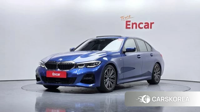 BMW 3 Series (G20) 2021 Синий из Кореи