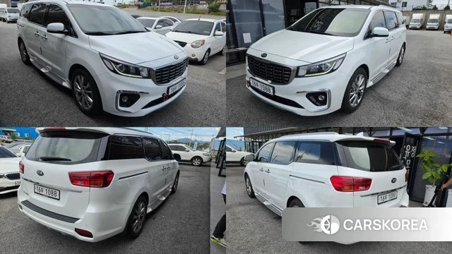 Kia The New Carnival 2018 Белый из Кореи