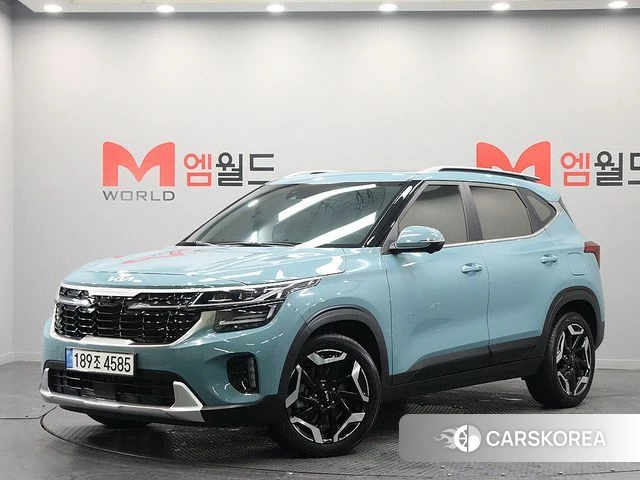 Kia The New Seltos 2023 Синий нефрит из Кореи