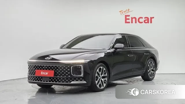 Hyundai Grandeur Hybrid (GN7) 2023 Черный из Кореи