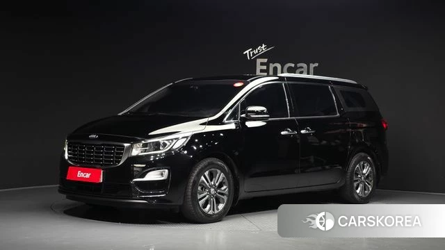 Kia The New Carnival 2019 Черный из Кореи