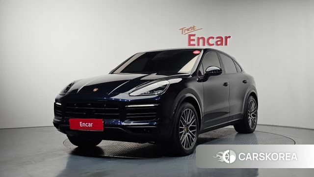 Porsche Cayenne (PO536) 2023 Синий из Кореи