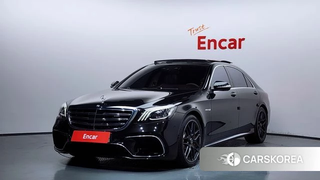 Mercedes-Benz S-Class W222 2020 Черный из Кореи