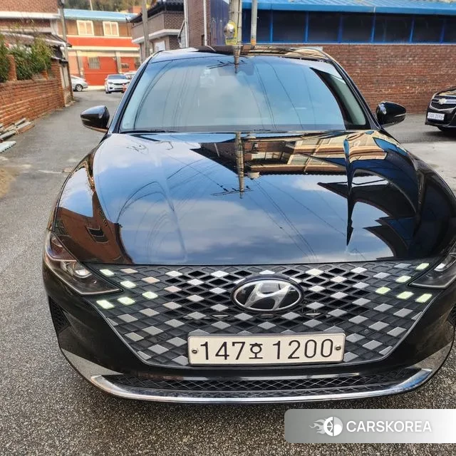 Hyundai The New Grandeur IG 2020 Черный из Кореи