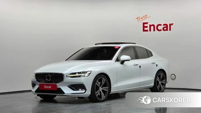 Volvo S60 3rd generation 2021 Белый из Кореи