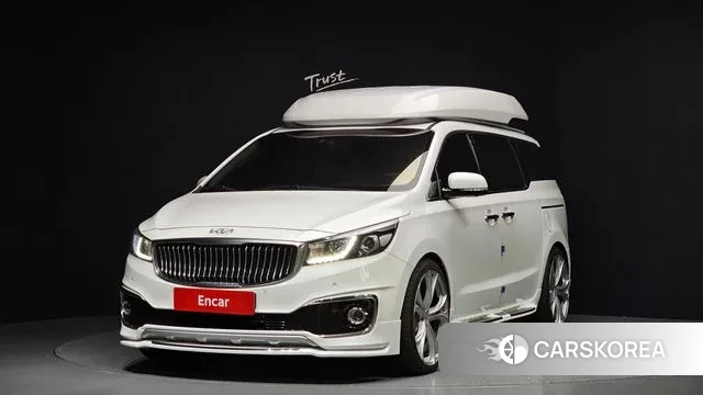 Kia All New Carnival 2018 Белый из Кореи
