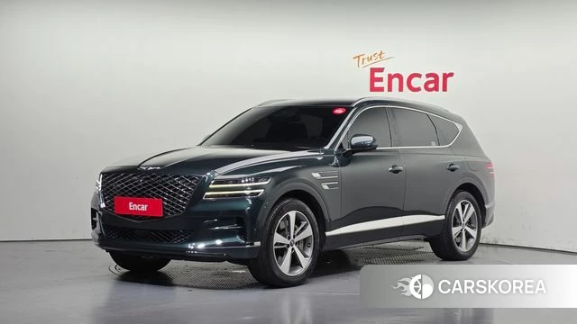 Genesis GV80 2021 Темно-зеленый из Кореи