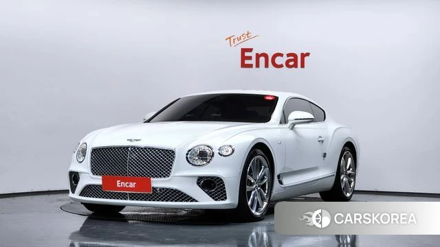 Bentley Continental GT 3rd Generation 2020 Белый из Кореи