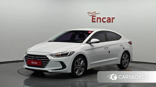 Hyundai Avante AD 2018 Белый из Кореи