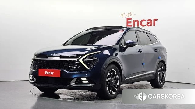 Kia Sportage 5th Generation 2021 Синий из Кореи