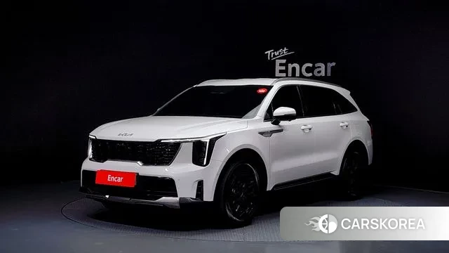 Kia The New Sorento 4th Generation 2023 Белый из Кореи