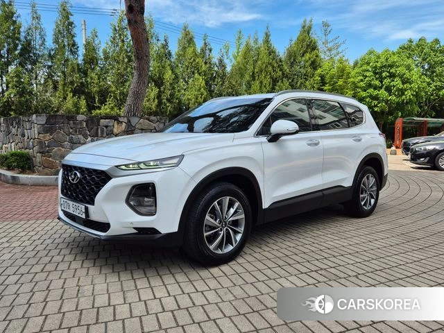 Hyundai Santa Fe TM 2019 Белый из Кореи