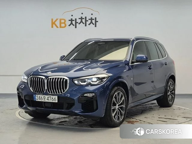 BMW X5 (G05) 2021 Синий из Кореи