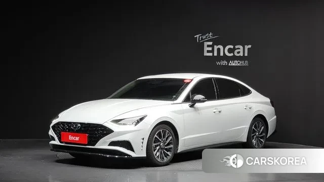 Hyundai Sonata (DN8) 2021 Белый из Кореи