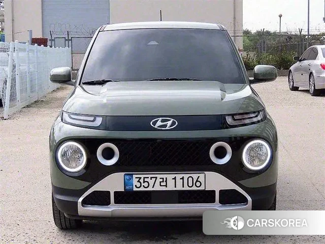 Hyundai Casper 2022 Зеленый из Кореи
