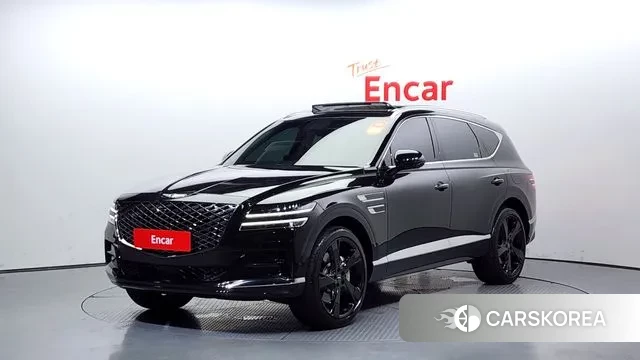 Genesis GV80 2021 Черный из Кореи