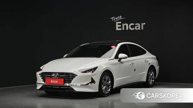 Hyundai Sonata (DN8) 2019 Белый из Кореи