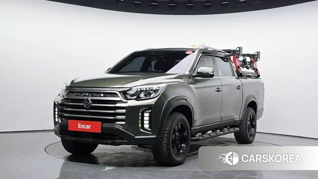 Ssangyong The New Rexton Sports Cannes 2022 Темно-зеленый из Кореи