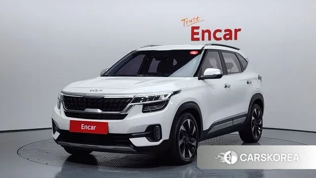 Kia Seltos 2021 Белый из Кореи
