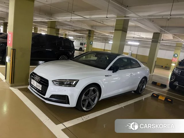 Audi A5 (F5) 2019 Белый из Кореи