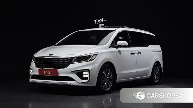 Kia The New Carnival 2018 Белый из Кореи