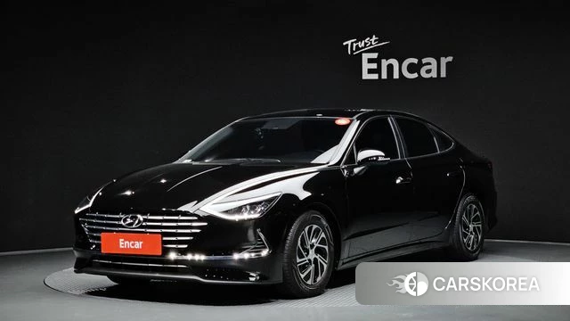 Hyundai Sonata Hybrid (DN8) 2020 Черный из Кореи