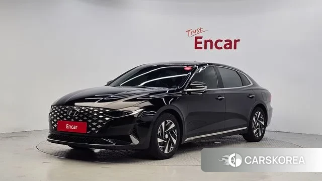Hyundai The New Grandeur IG Hybrid 2021 Черный из Кореи