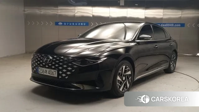 Hyundai The New Grandeur IG Hybrid 2022 Черный из Кореи