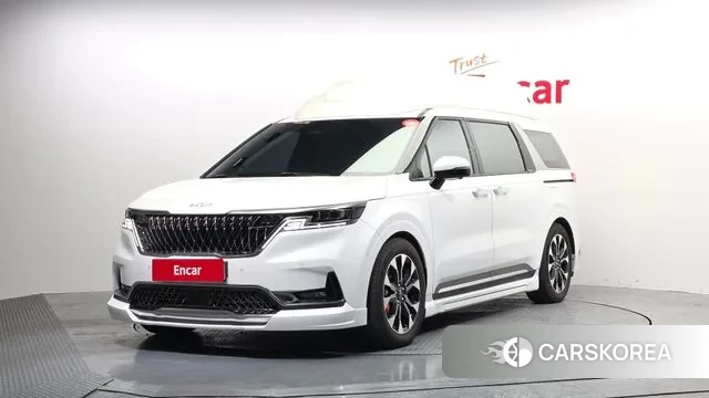 Kia Carnival 4th generation 2023 Белый из Кореи