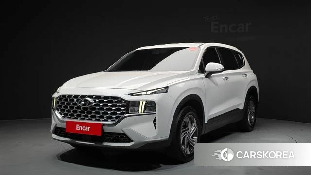 Hyundai The New Santa Fe 2021 Белый из Кореи