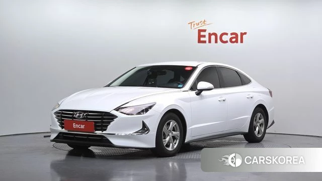 Hyundai Sonata (DN8) 2021 Белый из Кореи