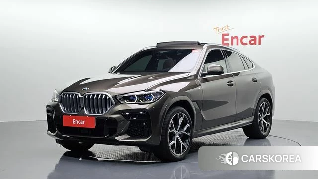 BMW X6 (G06) 2022 Песочный из Кореи