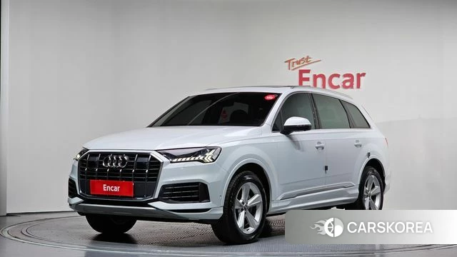 Audi Q7 (4M) 2021 Белый из Кореи