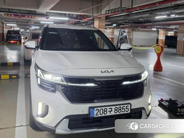 Kia The New Seltos 2023 Белый из Кореи