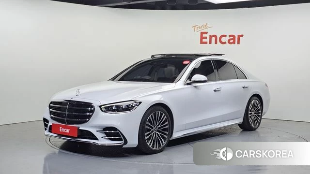 Mercedes-Benz S-Class W223 2021 Белый из Кореи