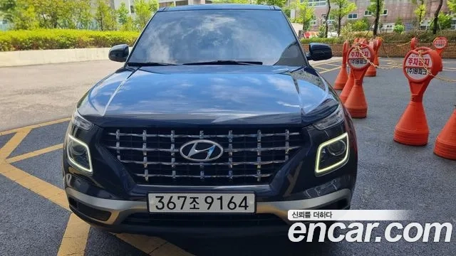 Hyundai Venue 2019 Синий из Кореи