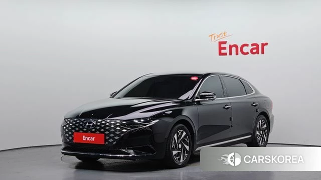 Hyundai The New Grandeur IG Hybrid 2022 Черный из Кореи
