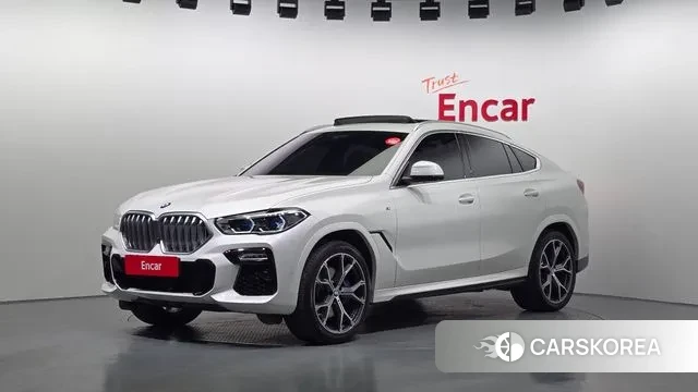 BMW X6 (G06) 2021 Белый из Кореи