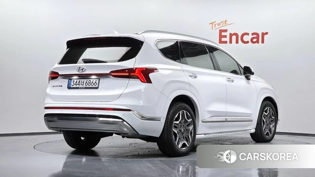 Hyundai The New Santa Fe 2022 Белый из Кореи
