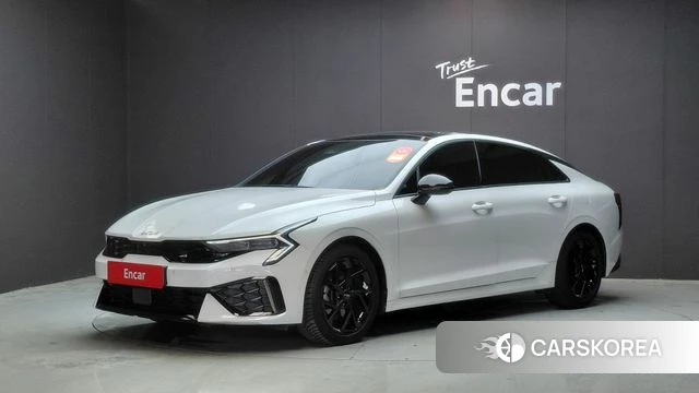 Kia The New K5 Hybrid 3rd generation 2023 Белый из Кореи