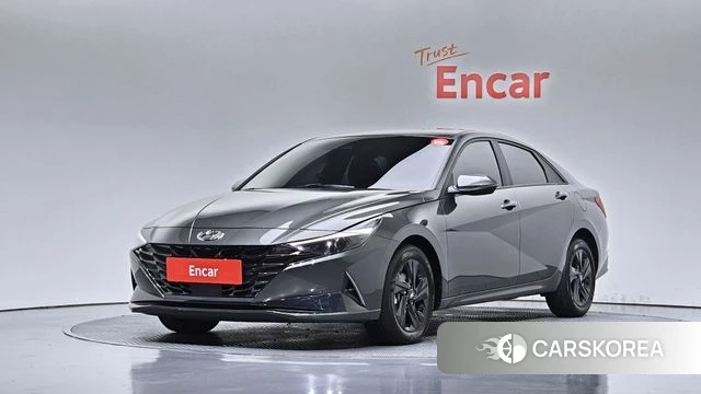 Hyundai Avante (CN7) 2023 Серый из Кореи