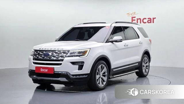 Ford Explorer 2018 Белый из Кореи