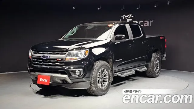 Chevrolet (GM Daewoo) Real New Colorado 2021 Черный из Кореи