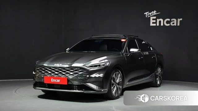 Kia K8 2021 Серый из Кореи